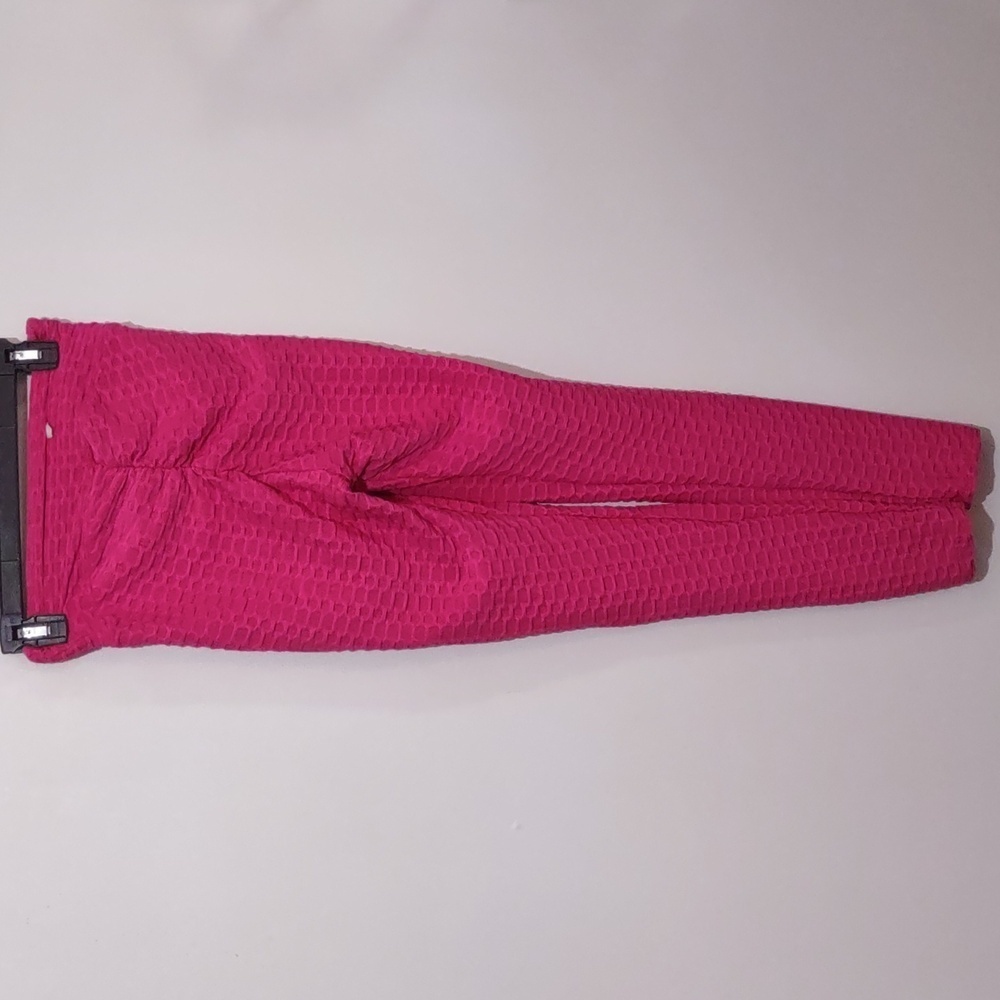 Viral butt lift spandex pink yoga pants ready to go size medium - Picture 2 of 6